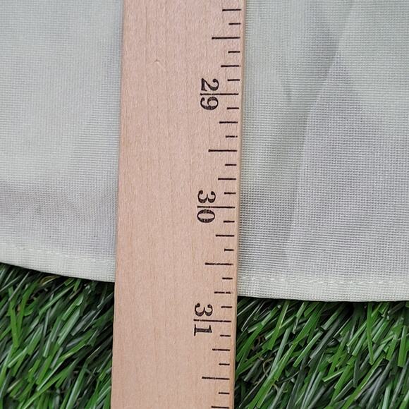 Vintage 90s Arrow Kent MOD Button Shirt XL 23x31 Mint Green - Picture 13 of 14